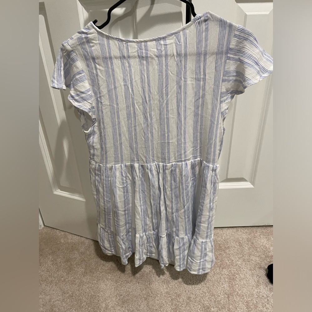 Blue and White Top - Picture 3 of 3